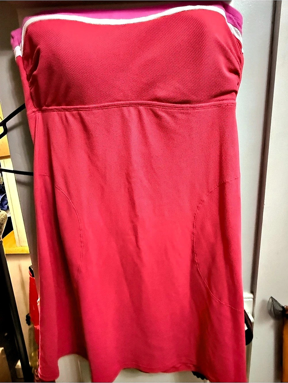 Tommy Bahama/Island Cays Colorblock Bandeau Spa Dress in Passion Pink